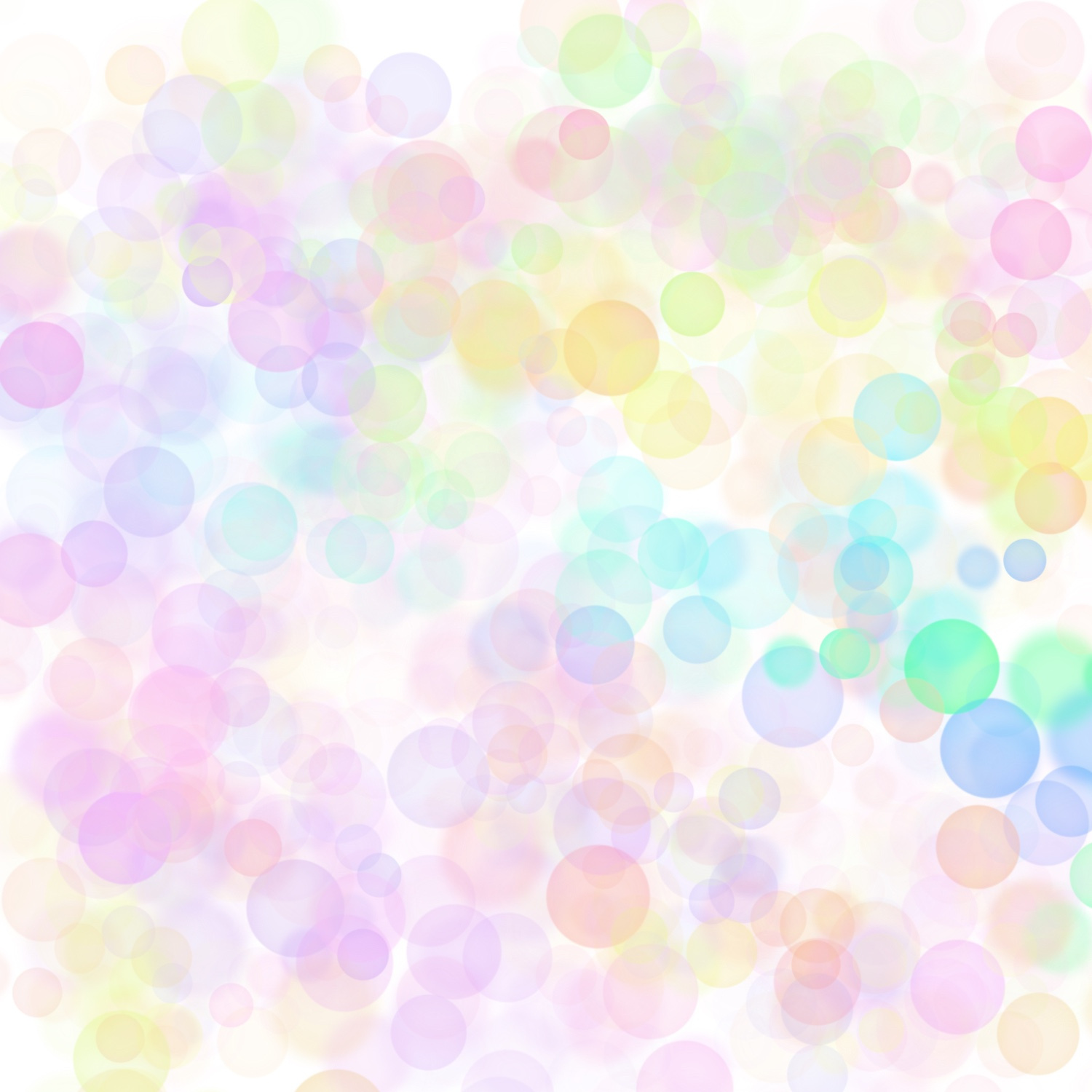 Pastel Bubble Background